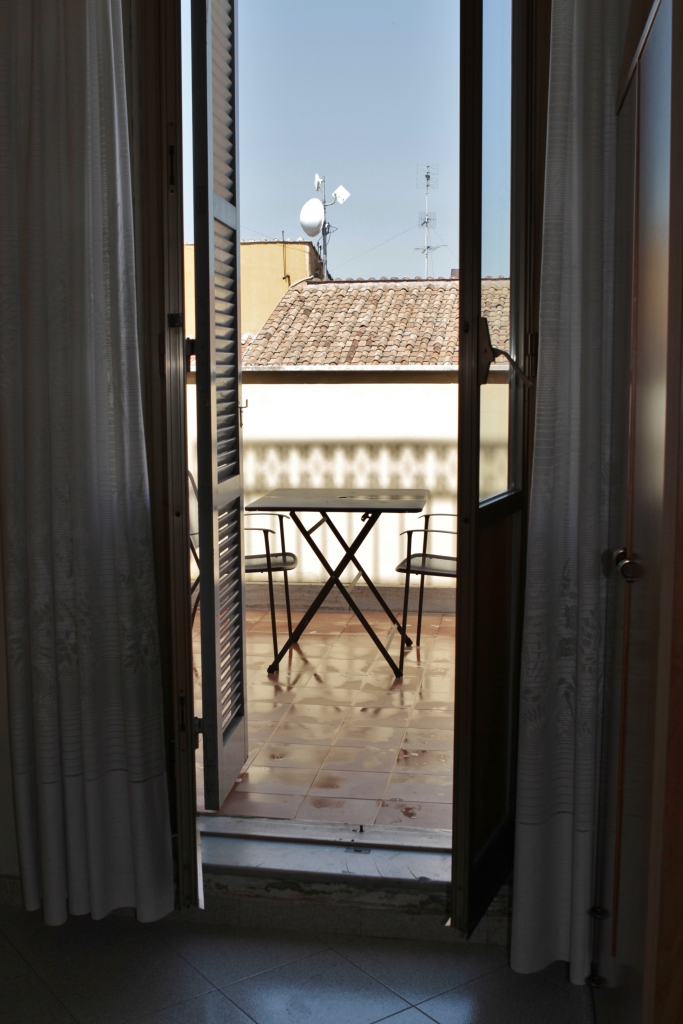 A Little Balcony with an Incredible View, My deck from my convent room at Suore Elizabetta, Rome, Italy