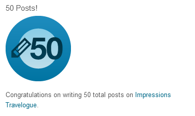 I've Reached 50 Blog Posts!