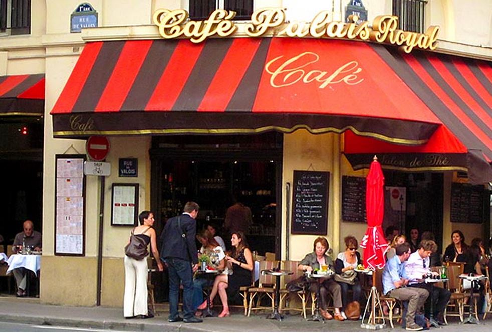 Cafe Palais Royal, near Musee du Louvre, Paris